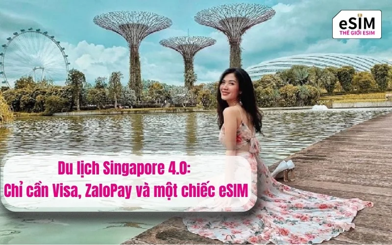 Du lịch Singapore 4.0: Chỉ cần Visa, ZaloPay và một chiếc eSIM
