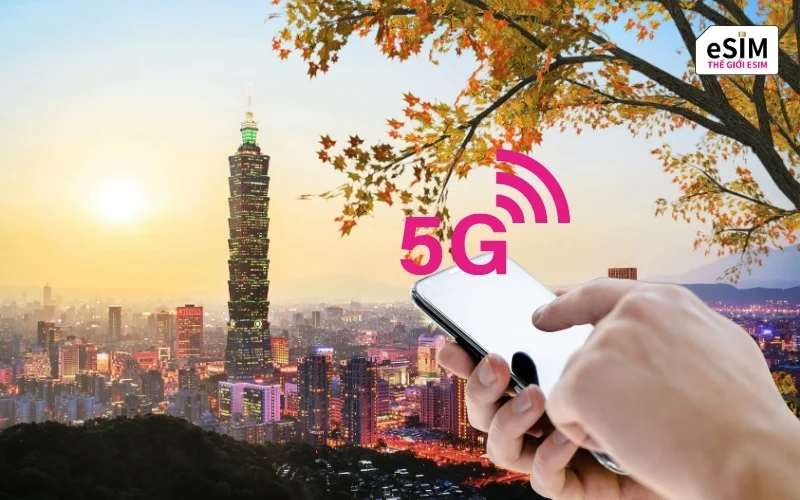 eSIM 5G là SIM điện tử hỗ trợ kết nối Internet tốc độ cao, tiện lợi khi đi nước ngoài