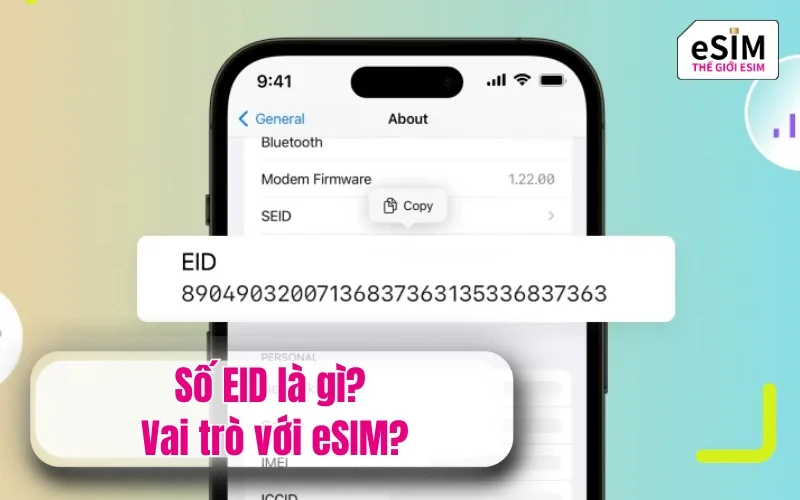 Số EID là gì? Vai trò với eSIM?