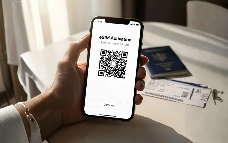 eSIM du lịch là SIM điện tử giúp dùng data quốc tế không cần lắp SIM