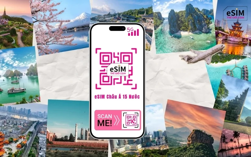 esim du lich chau a 15 nuoc