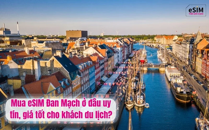 Mua eSIM Đan Mạch ở đâu uy tín, giá tốt cho khách du lịch?