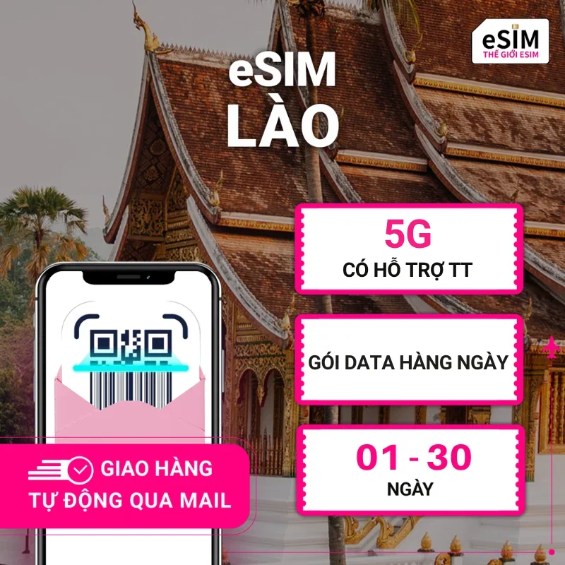 eSIM Du Lịch Lào