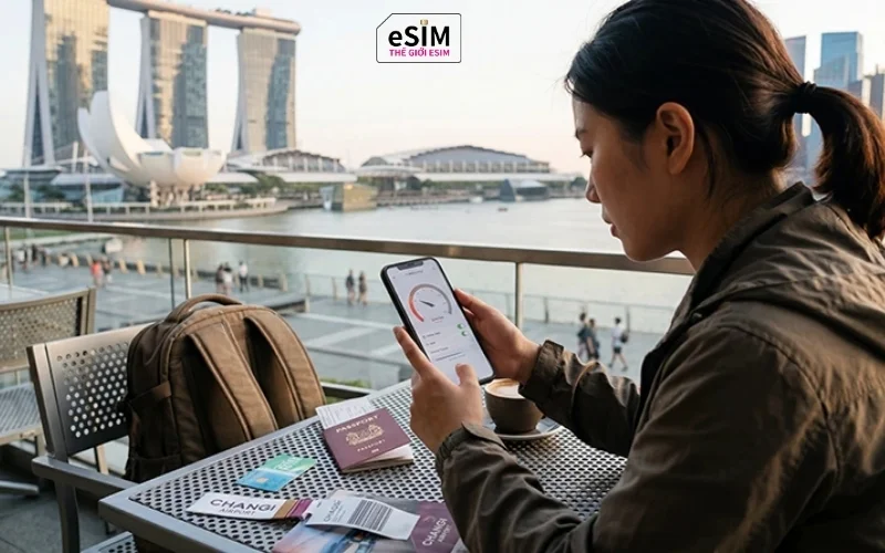 eSIM du lịch Singapore mang đến kết nối Internet tiện lợi, tiết kiệm chi ph&iacute; v&agrave; linh hoạt cho mọi h&agrave;nh tr&igrave;nh kh&aacute;m ph&aacute;